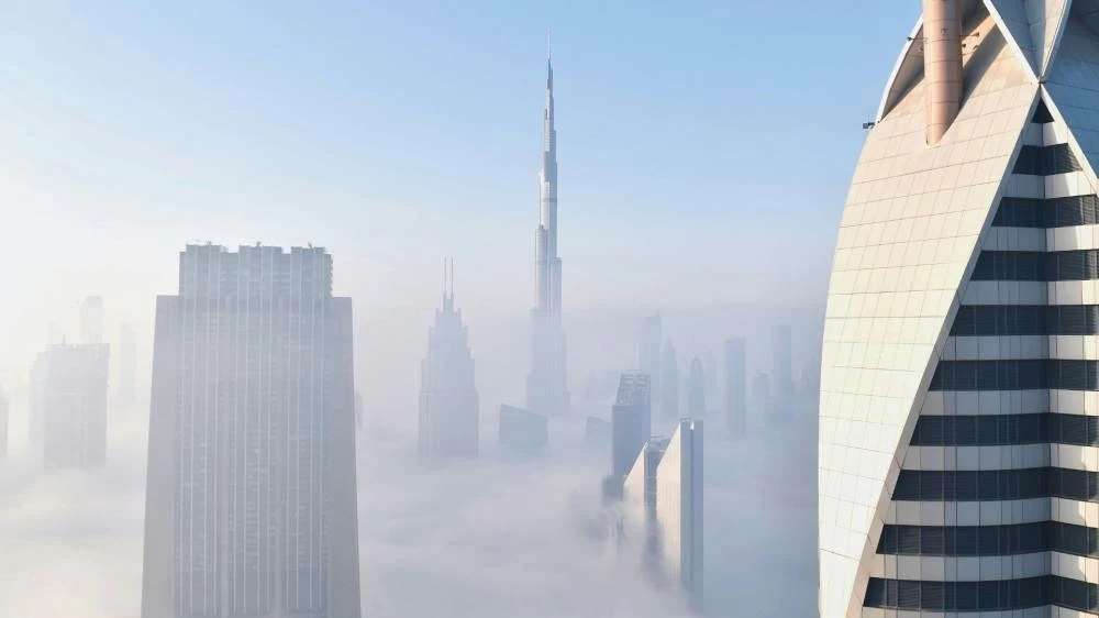 Abu Dhabi, Dubai and Sharjah can expect humidity to increase by night and Wednesday morning, leading to a high chance of fog or mist formation. Picture for illustrative purposes. Picture credit: Unsplash