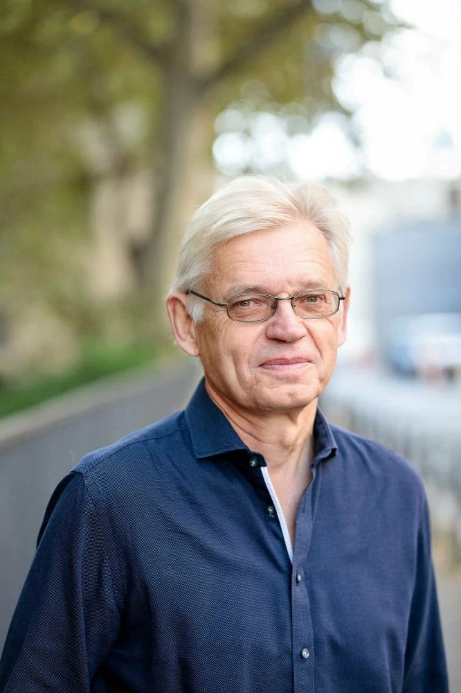 A handout photo shows Nobel Prize winner in medicine Peter Hegemann in Berlin, Germany, September 24,2021. Picture credit: Reuters