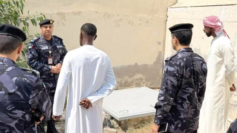 As soon as the Police, Civil Defence and national ambulance arrived, the worker made sure to hand the child over to them first, before she was taken out. Picture credit: Supplied