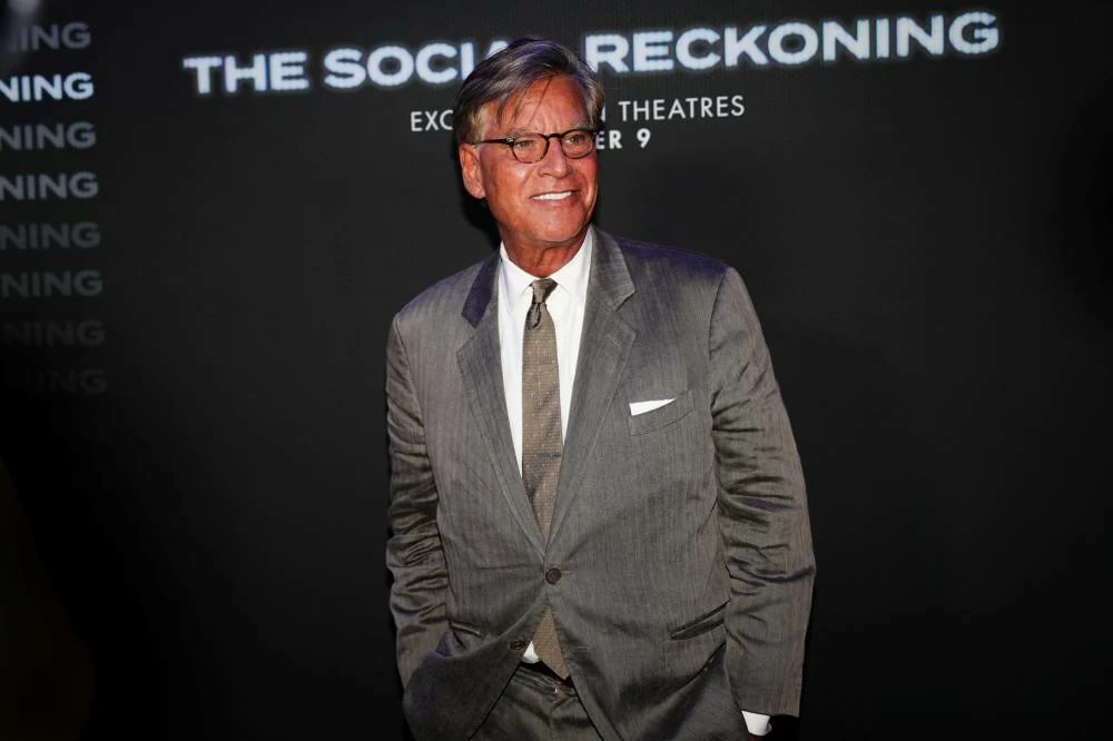 Director, writer, and producer Aaron Sorkin attends the Premiere of "The Social Reckoning,” in New York City, US, October 4, 2026. REUTERS/Angelina Katsanis