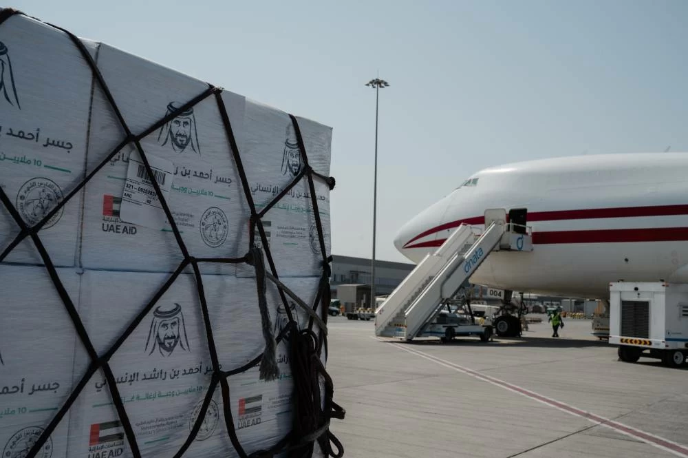 The community event, which prepared more than 10 million meals for Gaza in memory of the late Sheikh Ahmed bin Rashid Al Maktoum, attracted widespread participation. Picture credit: WAM