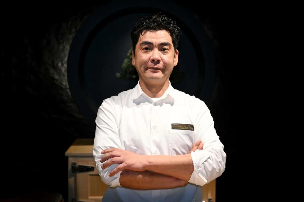 Chef Hisao Ueda had started cooking at home in Hokkaido, Japan, when he was around 10 years old, helping his mother.
