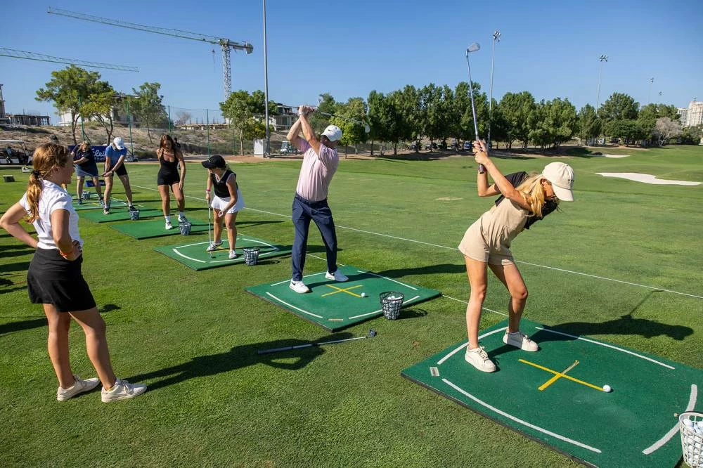 While the leading 50 players on the Race to Dubai Rankings Delivered by DP World compete on the Earth Course for the season's final title, the Championship Village will host outdoor Pilates sessions, free golf clinics, live music performances and a full programme of children's entertainment.