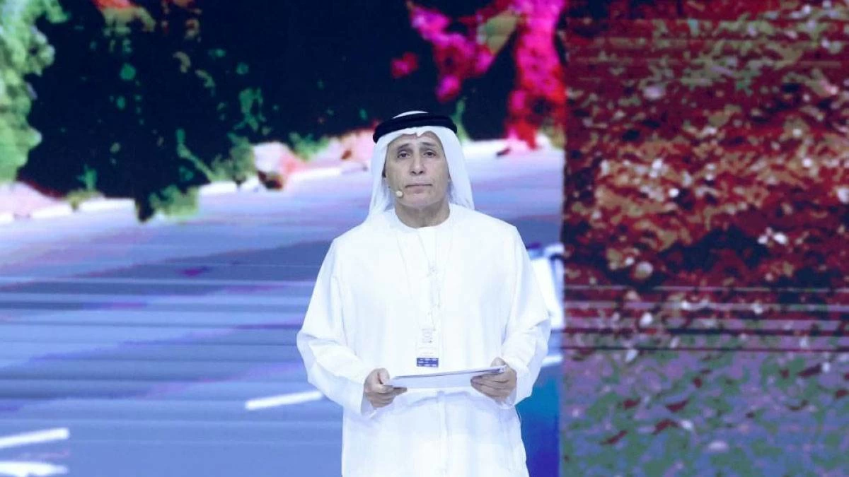 His Excellency Mattar Al Tayer, Director-General and Chairman of the Board of Executive Directors of Dubai’s Roads and Transport Authority speaking at the Mohammed bin Rashid Leadership Forum.