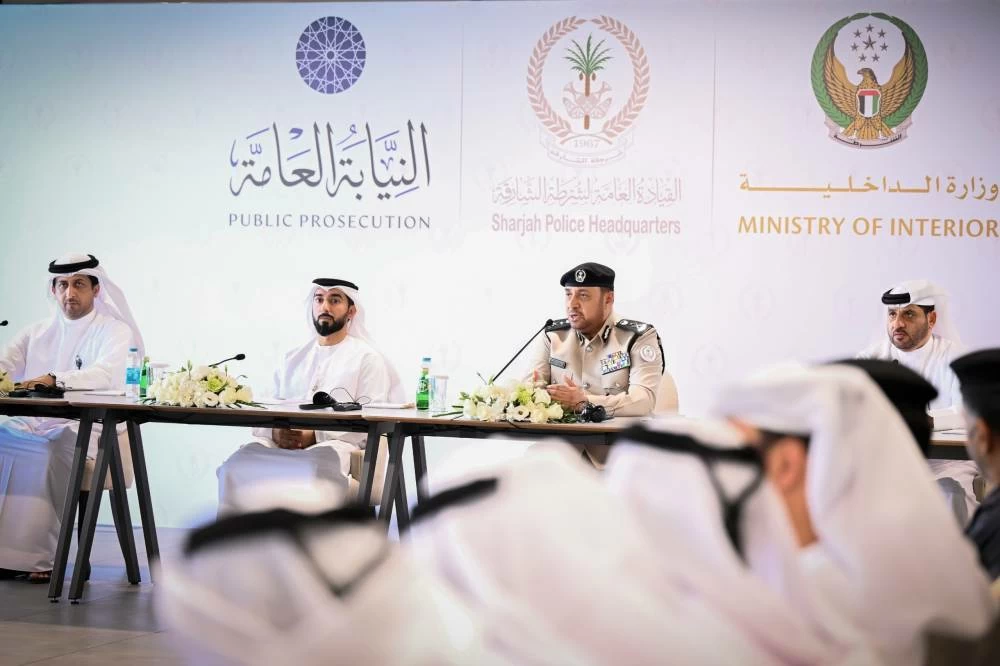 Sharjah Police secure assets of companies valued at AED65 billion, arrest 33 suspects from 12 nationalities