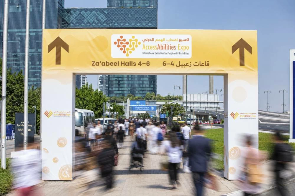 This year's exhibition brings together nearly 250 exhibitors, brands and rehabilitation centres from approximately 50 countries displaying advanced products and assistive technologies, many of which are being introduced in the Middle East for the first time. Picture credit: Dubai Media Office