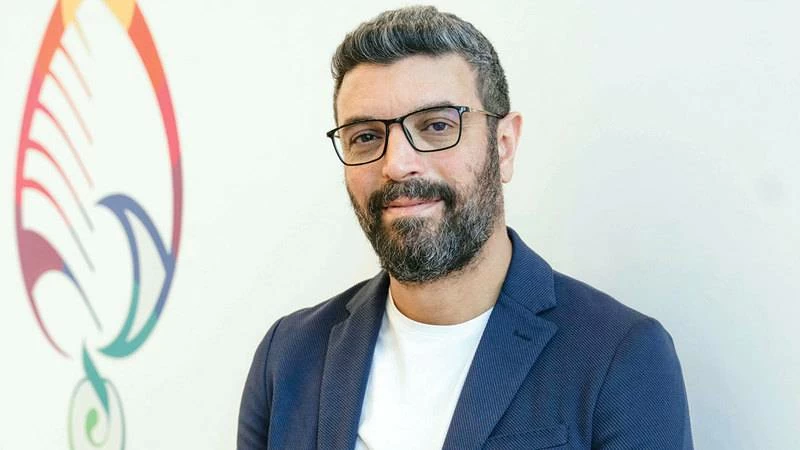 Najib Al-Habbal (pictured) directed the play in collaboration with Nasra Al-Maamari. Picture credit: Supplied