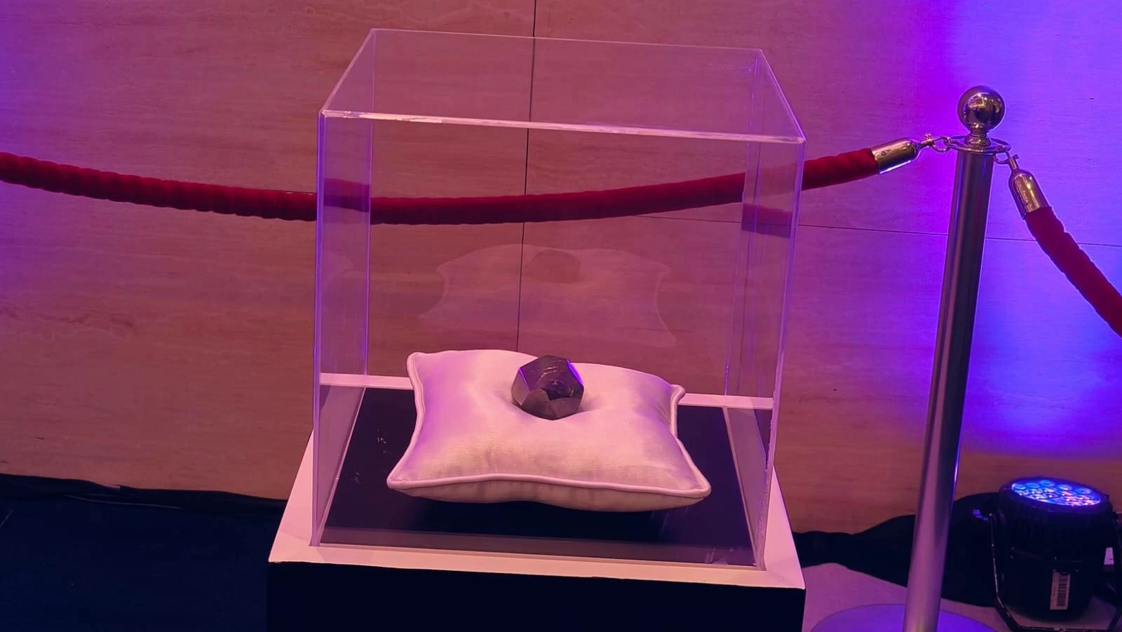 The diamond was cut from a 1,138-carat rough stone acquired by Andrew Cookson in 1975 on behalf of De Beers. Picture credit: Supplied