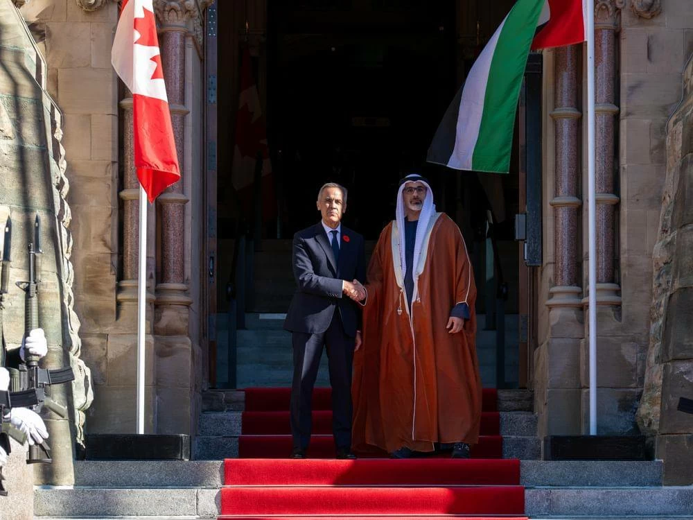 Joint Statement by Mark Carney and Sheikh Khaled bin Mohamed on the visit of His Highness to Ottawa